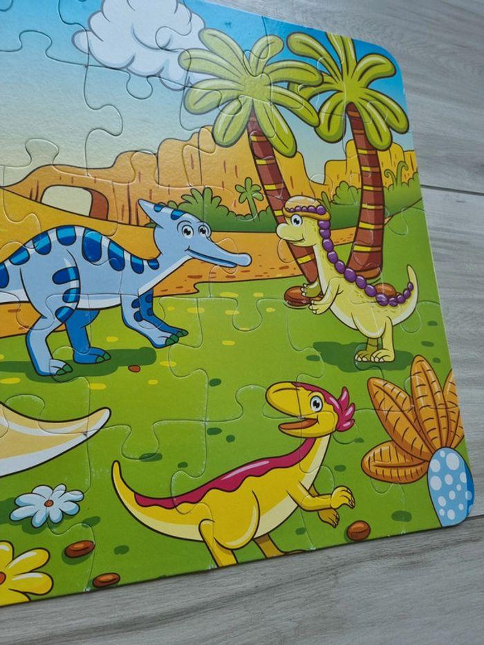 Très grand puzzle dinosaure 46 pièces - photo numéro 3