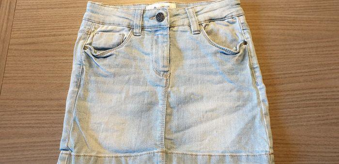 Jupe jeans taille 6/7ans - photo numéro 1