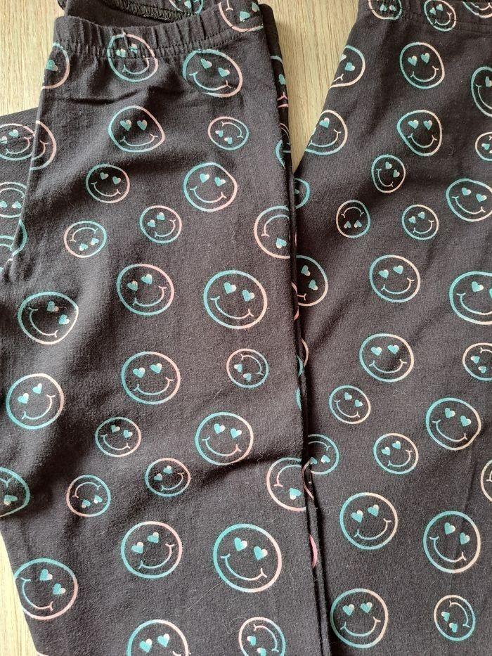 Leggings smiley neuf du 8 ans au 10 ans - photo numéro 2