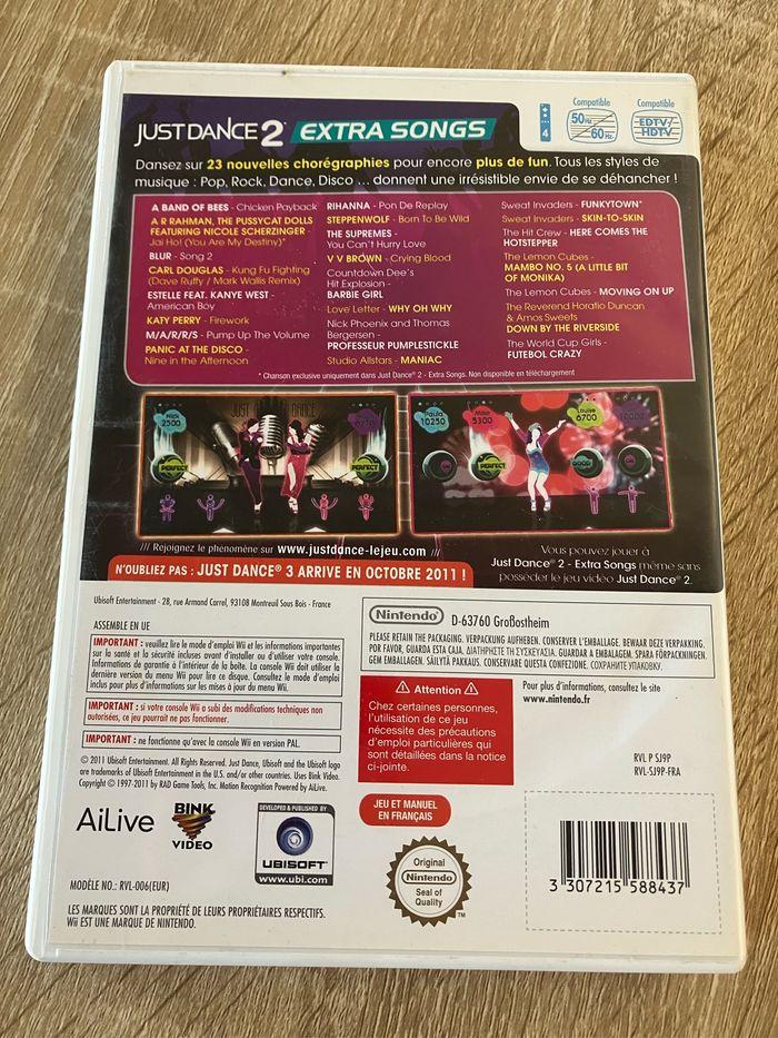 Jeu Wii Just Dance 2 extra songs - photo numéro 2