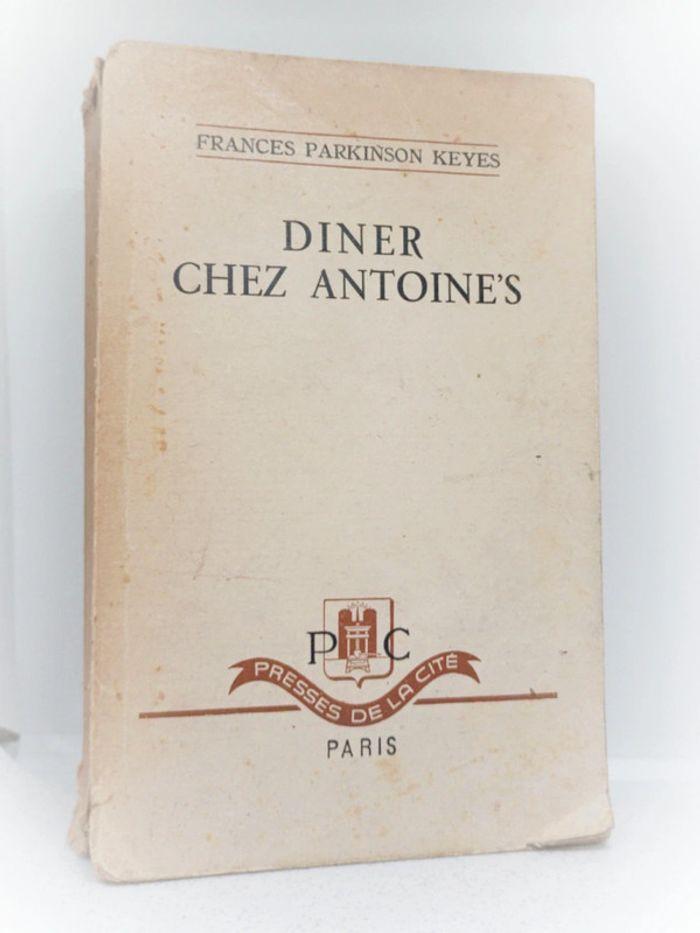 Dîner chez Antoine pressé de la cité paris France parkinson keyes 1949 - photo numéro 1