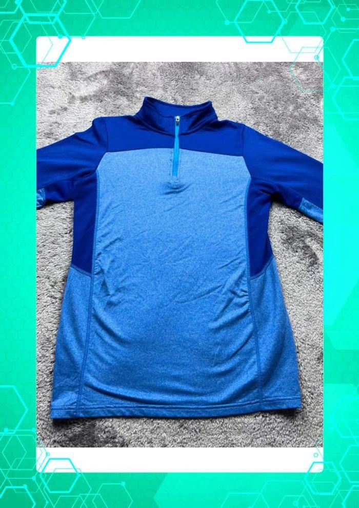 👕 Sweat de sport running cycliste champion Bleu Taille XS 👕 - photo numéro 9