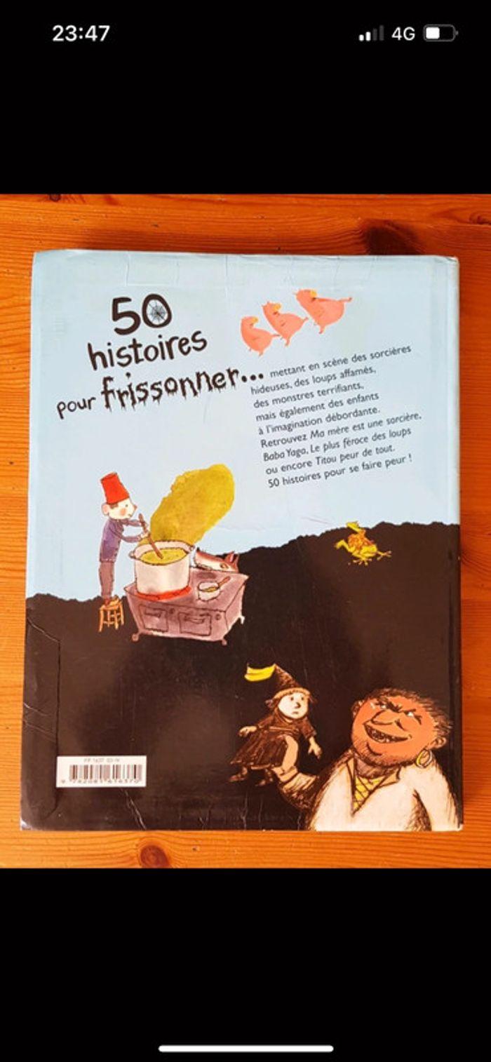 Grand livre 🎃 des 50 histoires pour frissonner 👻 - photo numéro 2