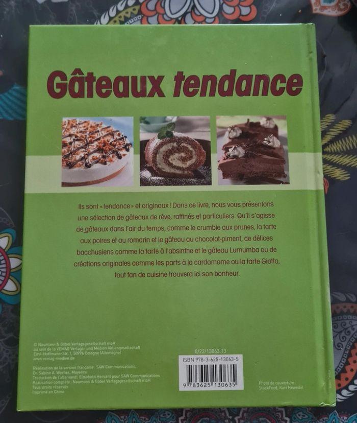 Livre de recette "gâteaux tendance" - photo numéro 2