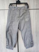 Pantalon toile cargo brodé 5 ans