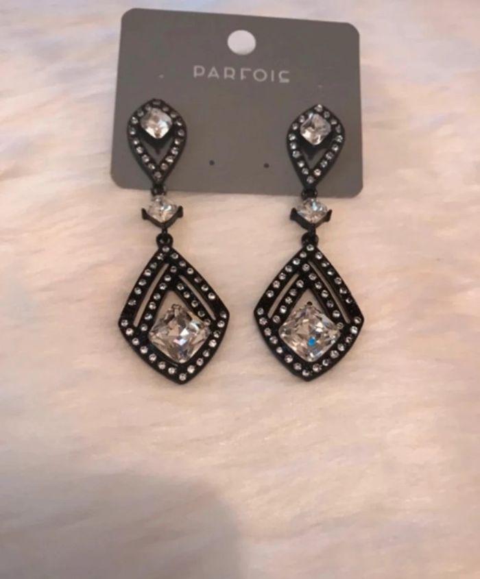 Boucles d’oreilles à strass - photo numéro 2