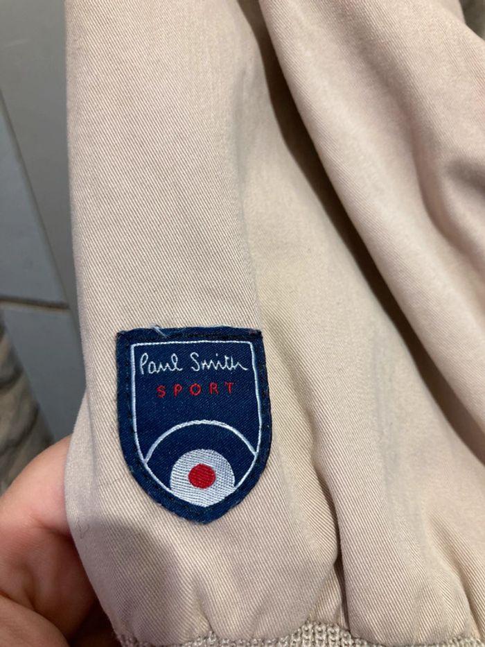 Veste mi saison beige intérieur rouge Paul Smith Sport - photo numéro 9