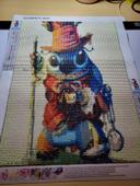 Stitch fait en diamant peinting