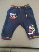 Pantalon molleton Mickey 12 mois garçon