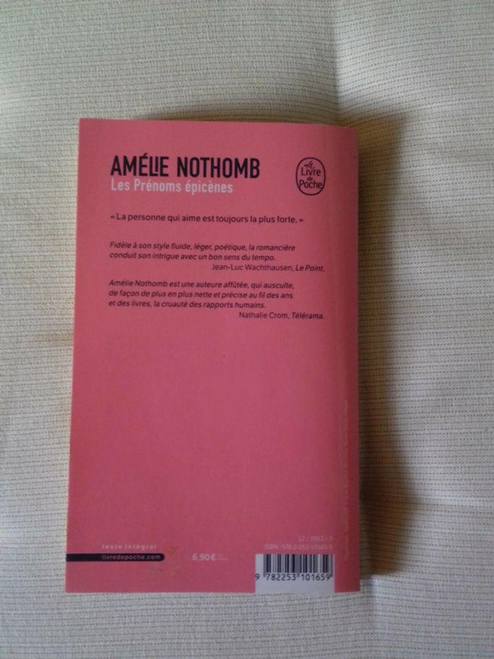 Livre Amelie Nothomb - photo numéro 2