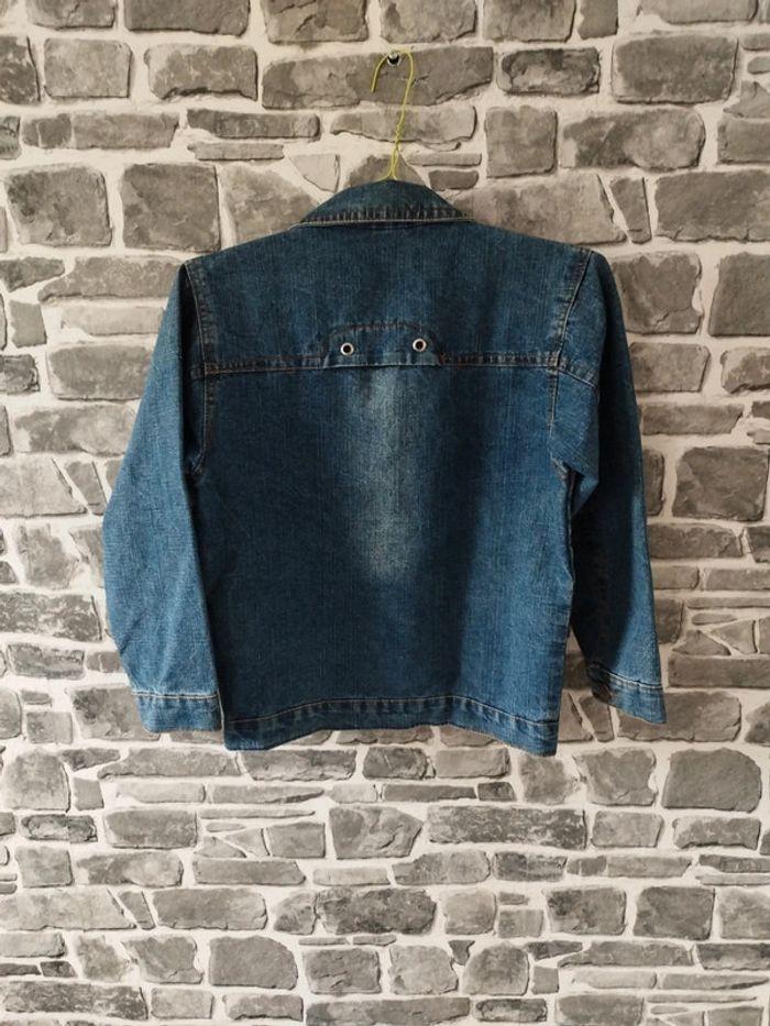 Veste en jeans taille 10ans - photo numéro 3