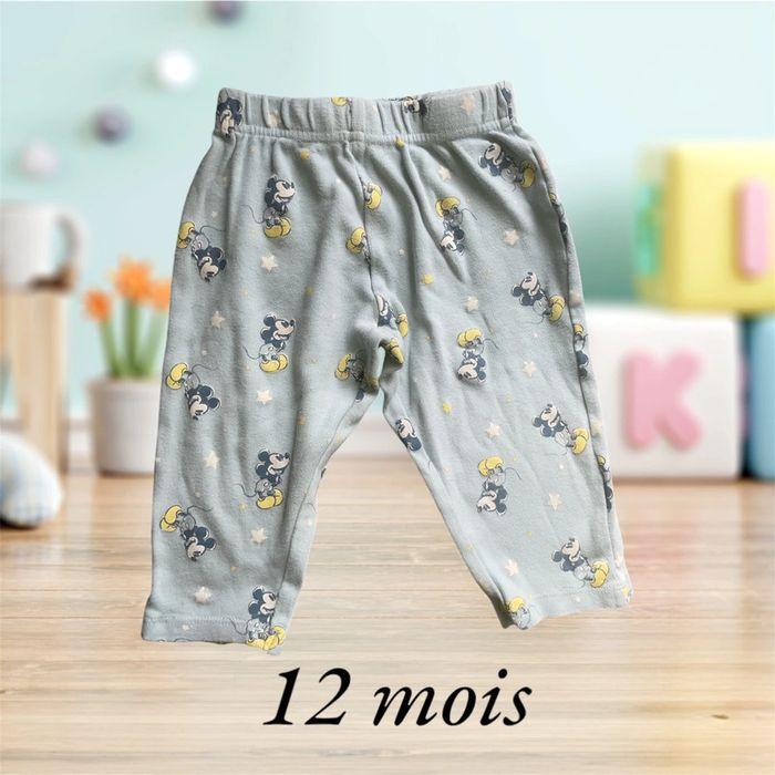 Pyjama 2 pièces garçon Mickey 12 mois - photo numéro 4