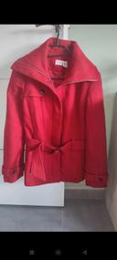 Manteau rouge la redoute