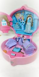 Disney cendrillon cinderella castle château princesse boîte coeur make UP mini collection polly