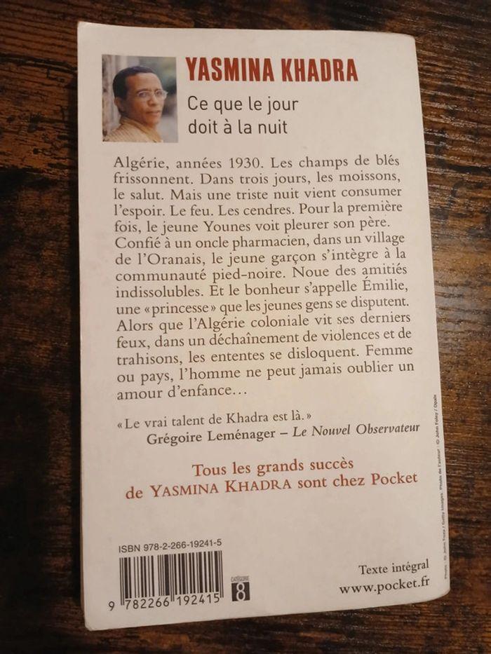 Livre Pocket Yasmina Khadra - photo numéro 3