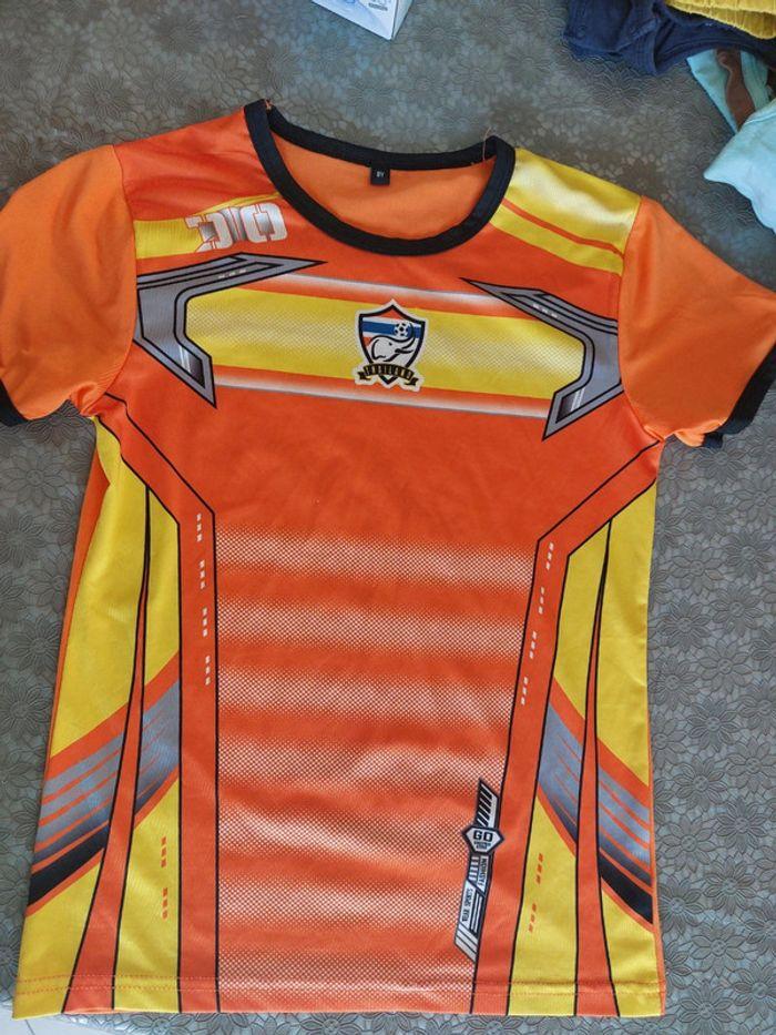 Tee shirt  Maillot thailand orange - photo numéro 2