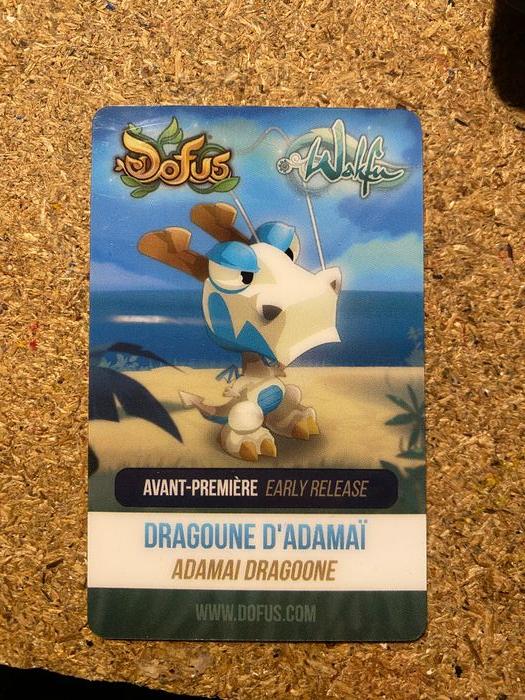 Dofus : Carte familier Dragoune Adamaï - photo numéro 1