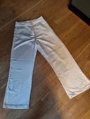 Pantalon blanc nacré