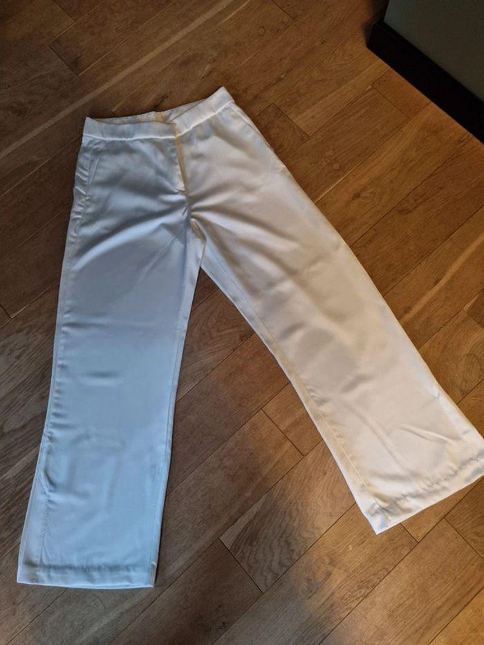 Pantalon blanc nacré - photo numéro 1