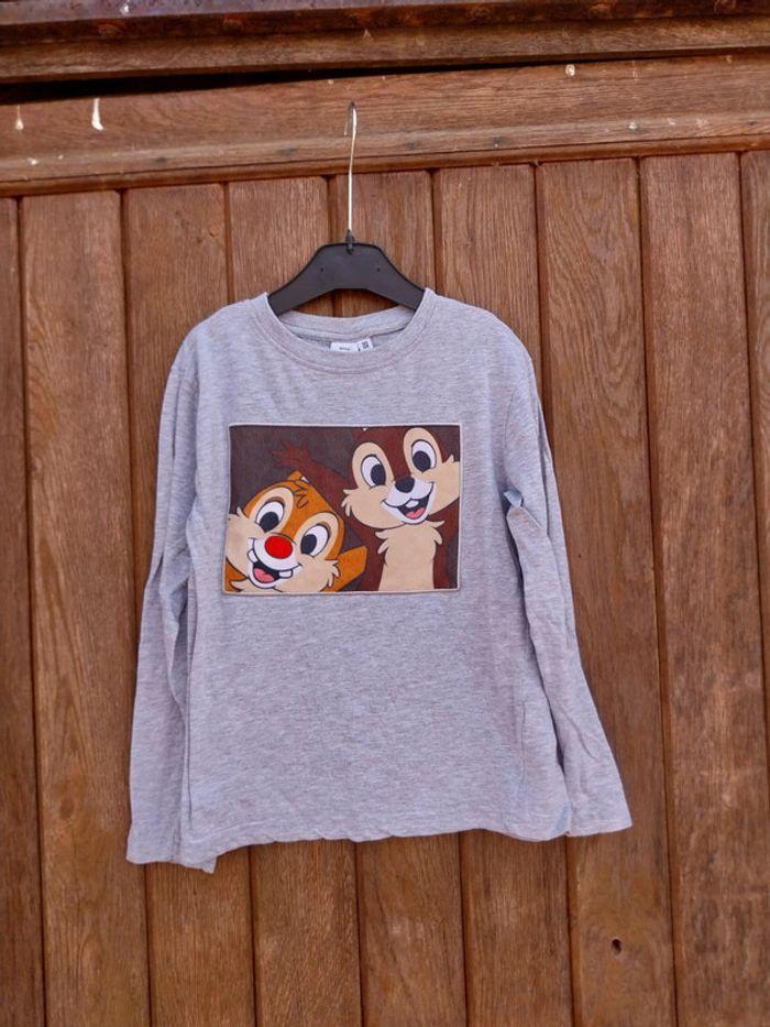 Tee-shirt manche longue 122.128 disney - photo numéro 1