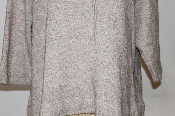 Pull hiver beige - Damart - manches 3/4 - photo numéro 3