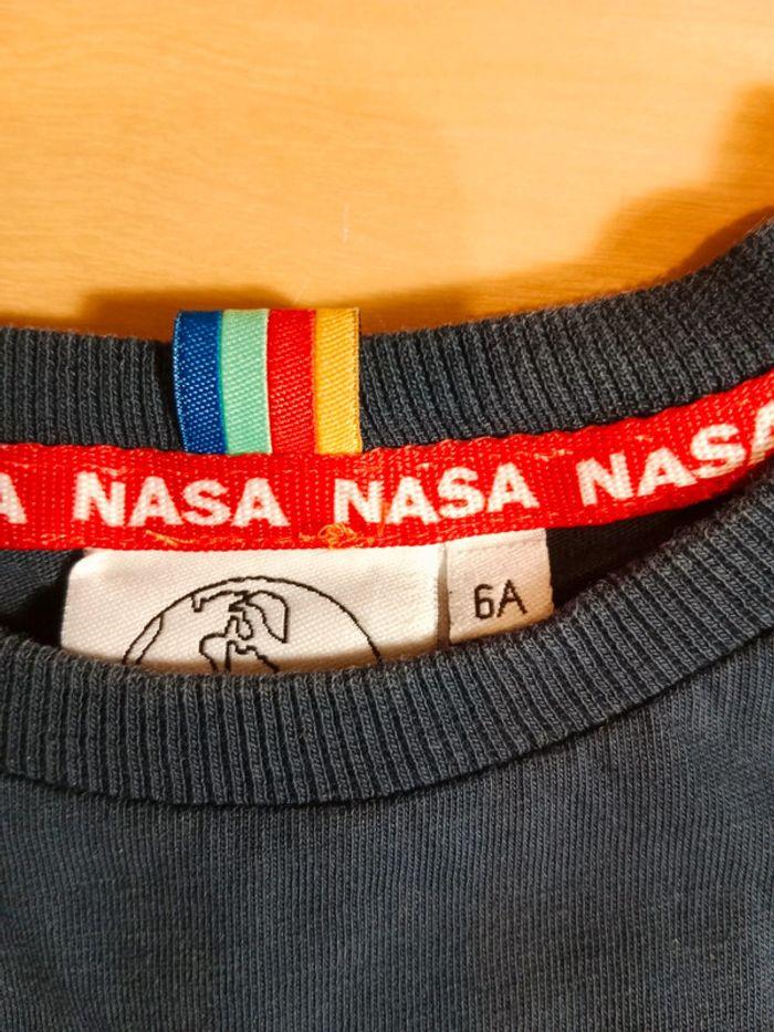 T-shirt Manche longue NASA 6ans - photo numéro 2