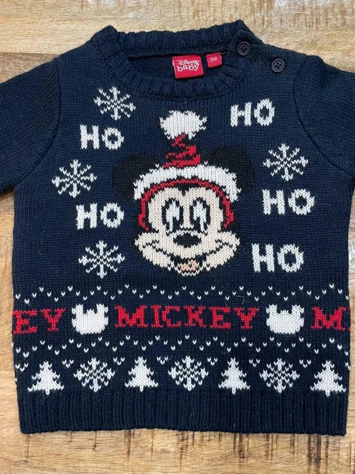 Pull Mickey 3 mois - photo numéro 2