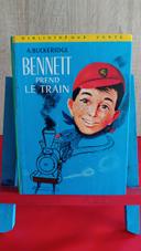 Bennett prend le train, n° 391, 1969, bibliothèque verte