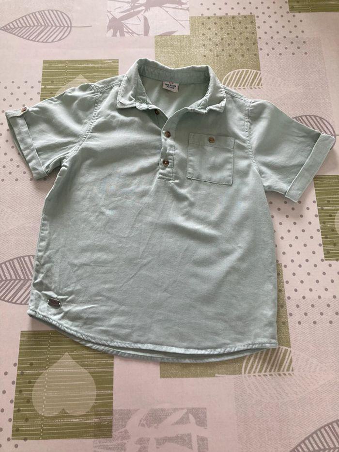 Chemise manches courtes TAO taille 8 ans - photo numéro 1