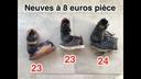 Paire de chaussures garçon neuves 23 et 24