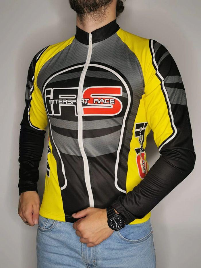 Maillot de Cyclisme Manche longue Intersport Race Taille L - photo numéro 2