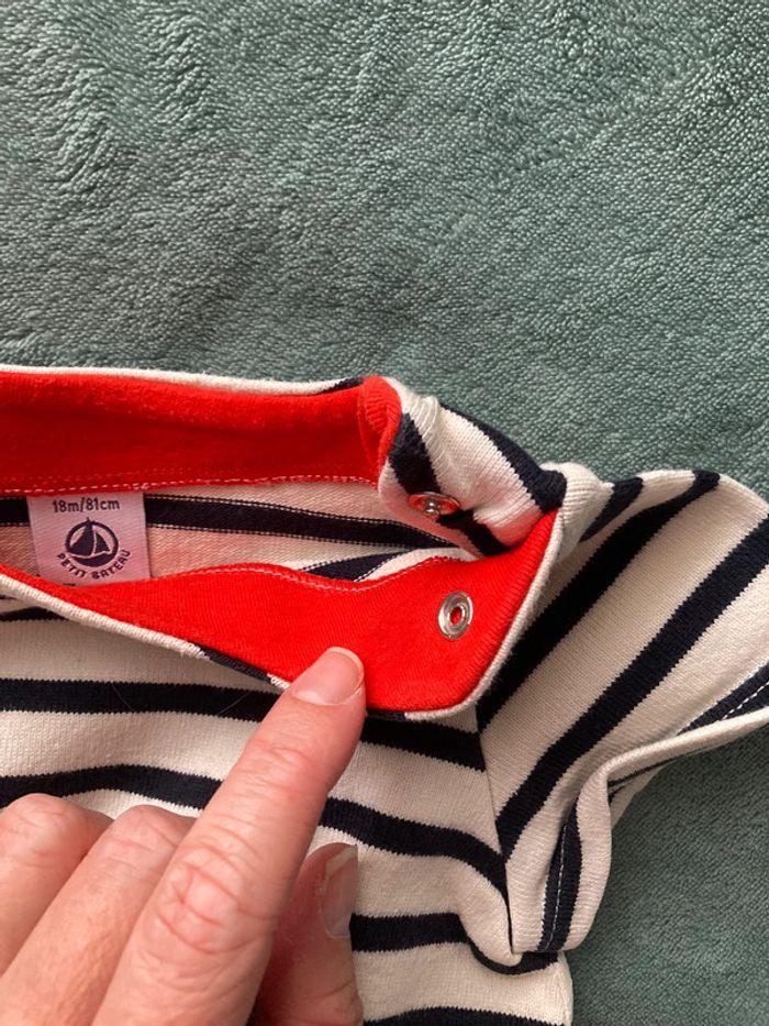 Petit Bateau robe rayée 18 mois - photo numéro 7