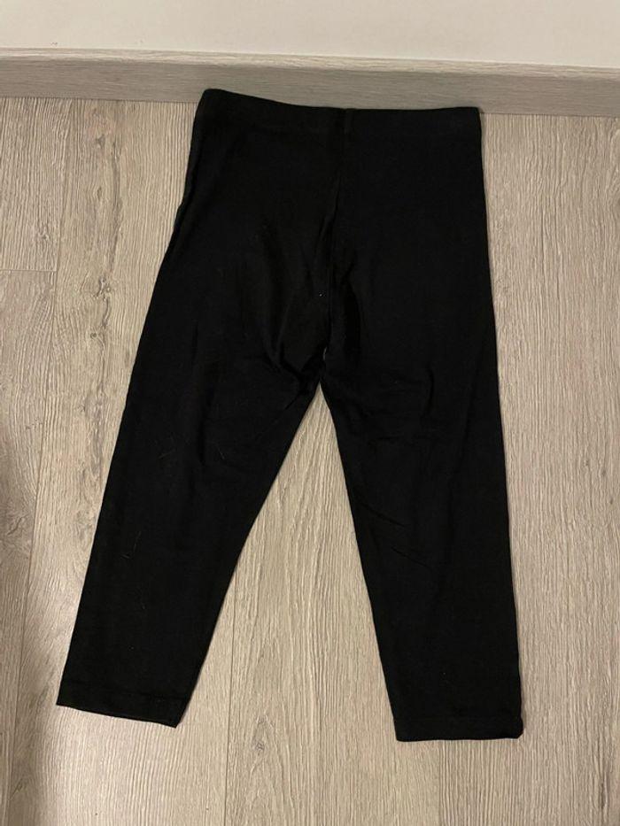 Pantacourt corsaire legging noir extensible taille haute kiabi taille XS - photo numéro 3