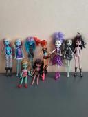 Lot de poupées Monster High Mattel