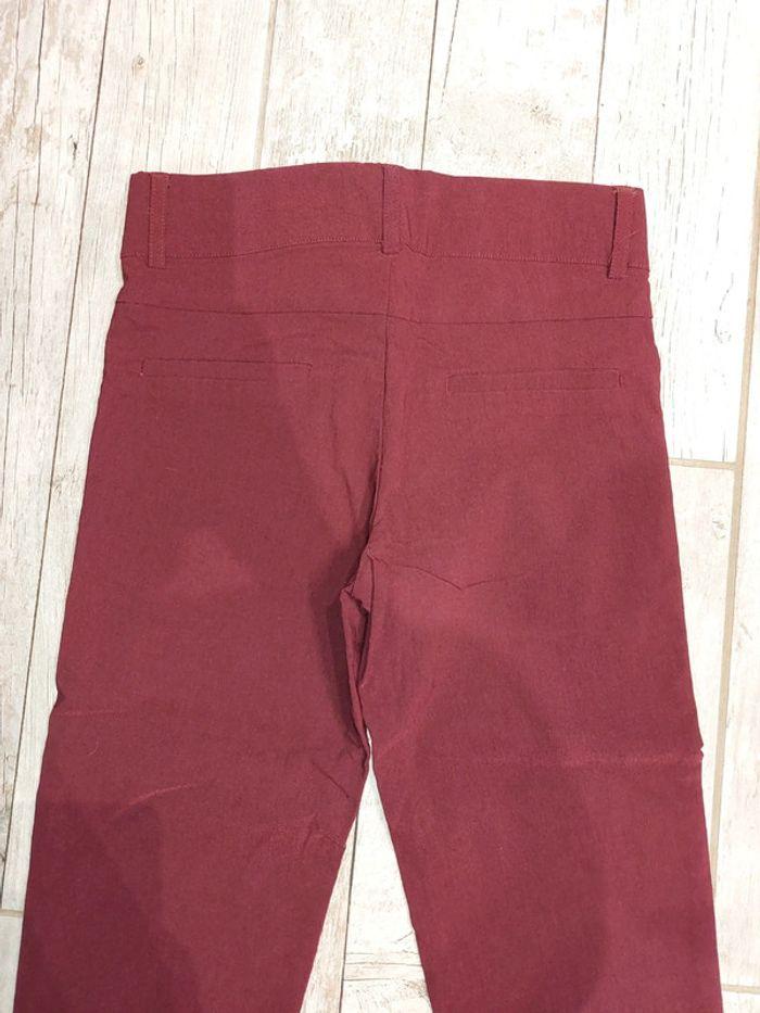 Pantalon bordeaux - photo numéro 3