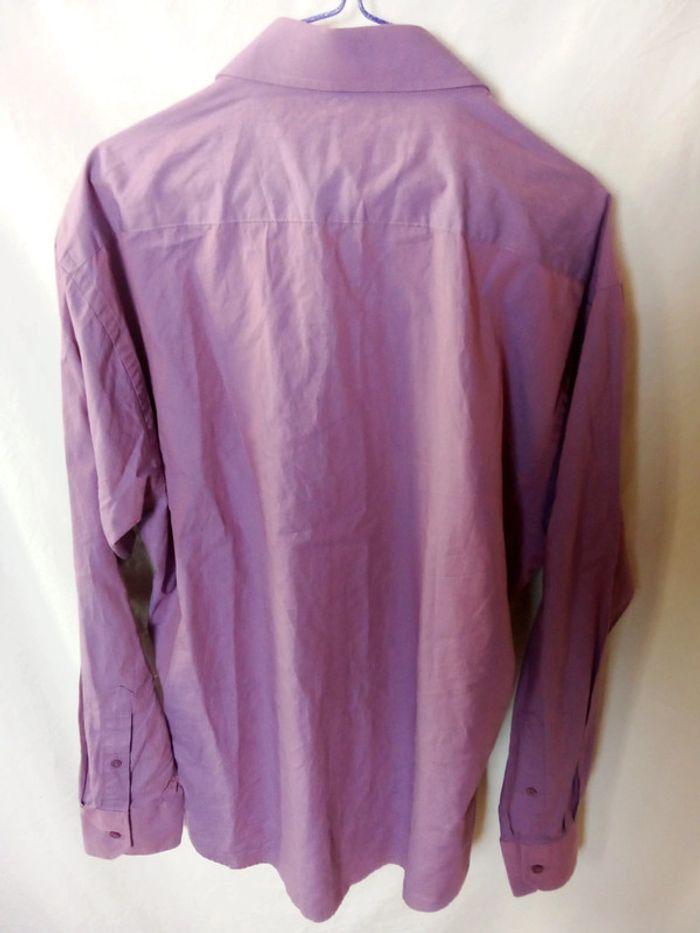 Chemise manches longues lila Olly Gan taille 3 ou L - photo numéro 8