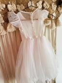 Robe blanche princesse 10 ans