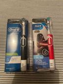 2 brosses à dents oral-b