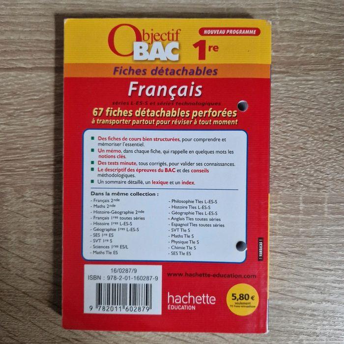 Livre de révision Francais 1re - photo numéro 2