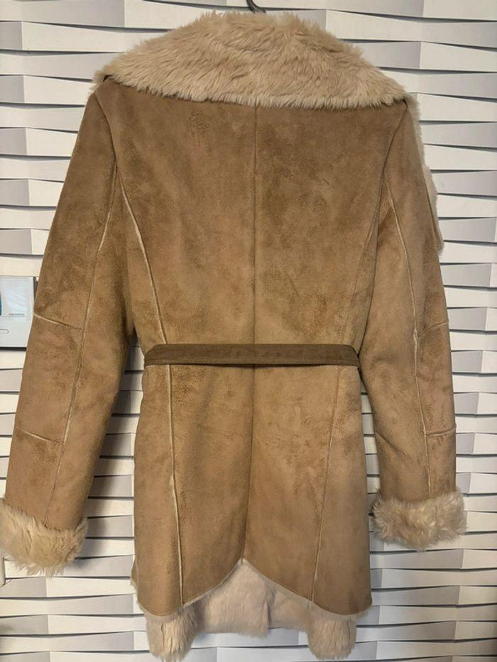 manteau tout fourré Bershka - photo numéro 6