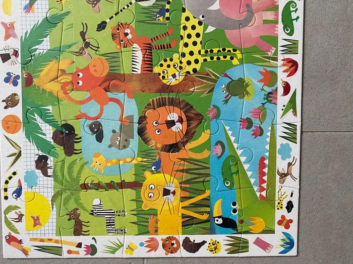 Puzzle observation Djeco La jungle 35 pièces 3 ans - photo numéro 5