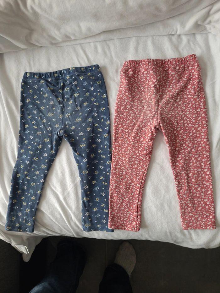 Lot de 2 legging taille 3 ans - photo numéro 2