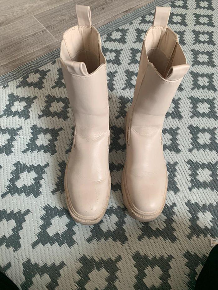 bottes beige - photo numéro 2