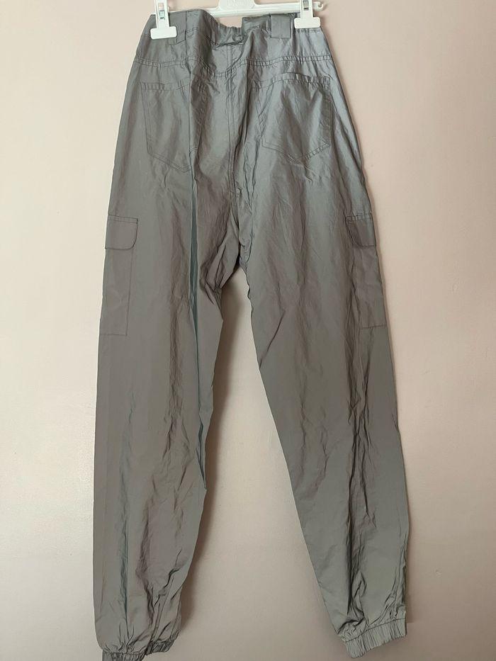 Pantalon cargo réfléchissant gris - photo numéro 4