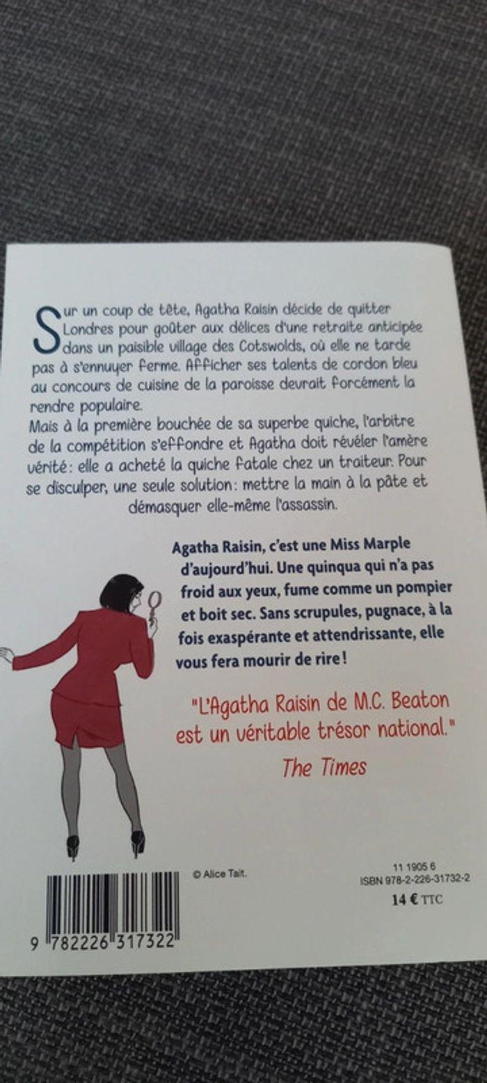 Agatha Raisin Enquête : la quiche fatale. Tome 1 - photo numéro 2