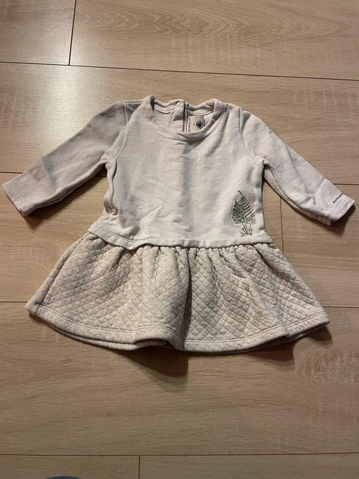 Robe petit bateau & Deyrolle 12 mois - photo numéro 1