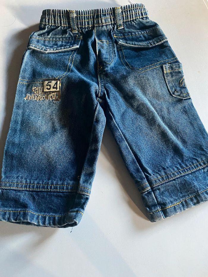 lot de 2 jeans garçon 9 mois - photo numéro 1