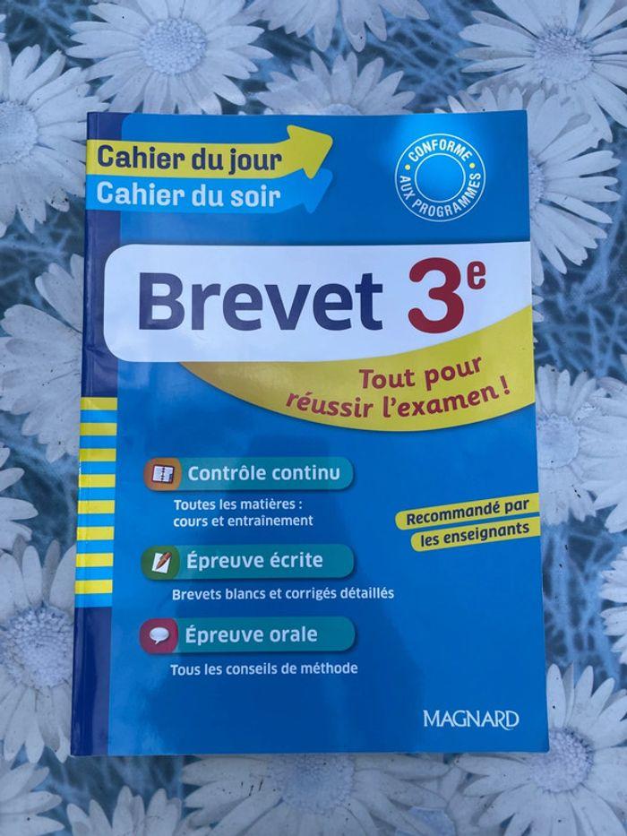 cahier révision brevet 3e - photo numéro 1