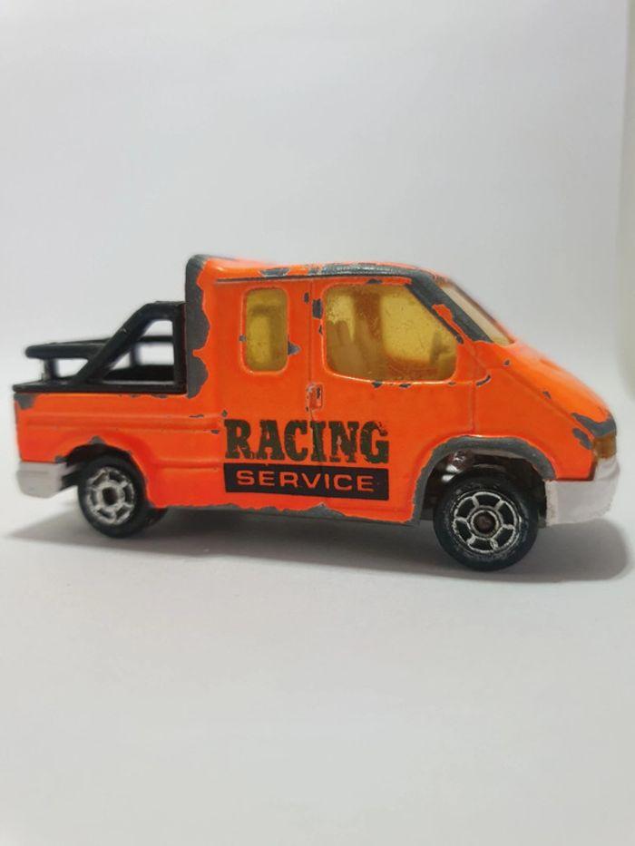 FORD Transit Racing Service Orange Majorette 243 - 1/60 🇫🇷 - photo numéro 4