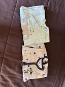 Lot de 2 pyjamas garçon gemo taille 6 m